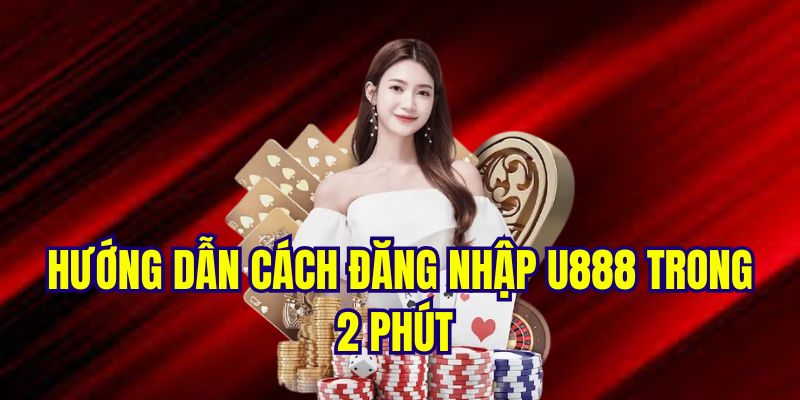 Hướng dẫn các bước đăng nhập U888 cho người mới