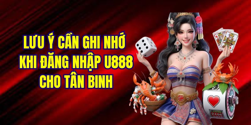 Chú ý quan trọng khi đăng nhập vào nhà cái U888